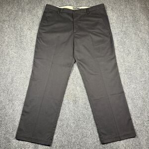 Dockers NWT Mens Easy Khaki Classic Fit Flat Front Black Pants 462470001 38 X 30